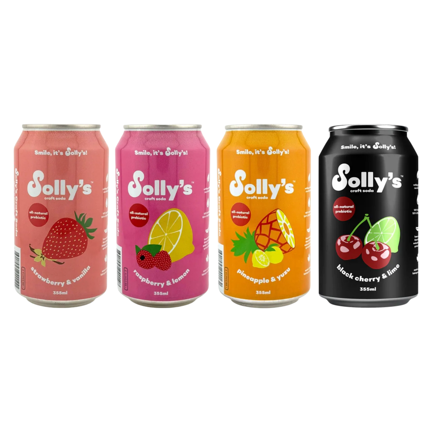 Solly's Craft Soda - Mixed Case - Case of 24