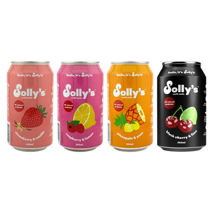 Solly's Craft Soda - Mixed Case - Case of 24