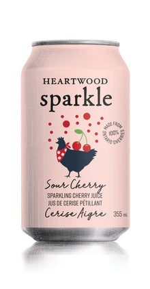 Heartwood Sparkle: Sour Cherry (Case of 24)