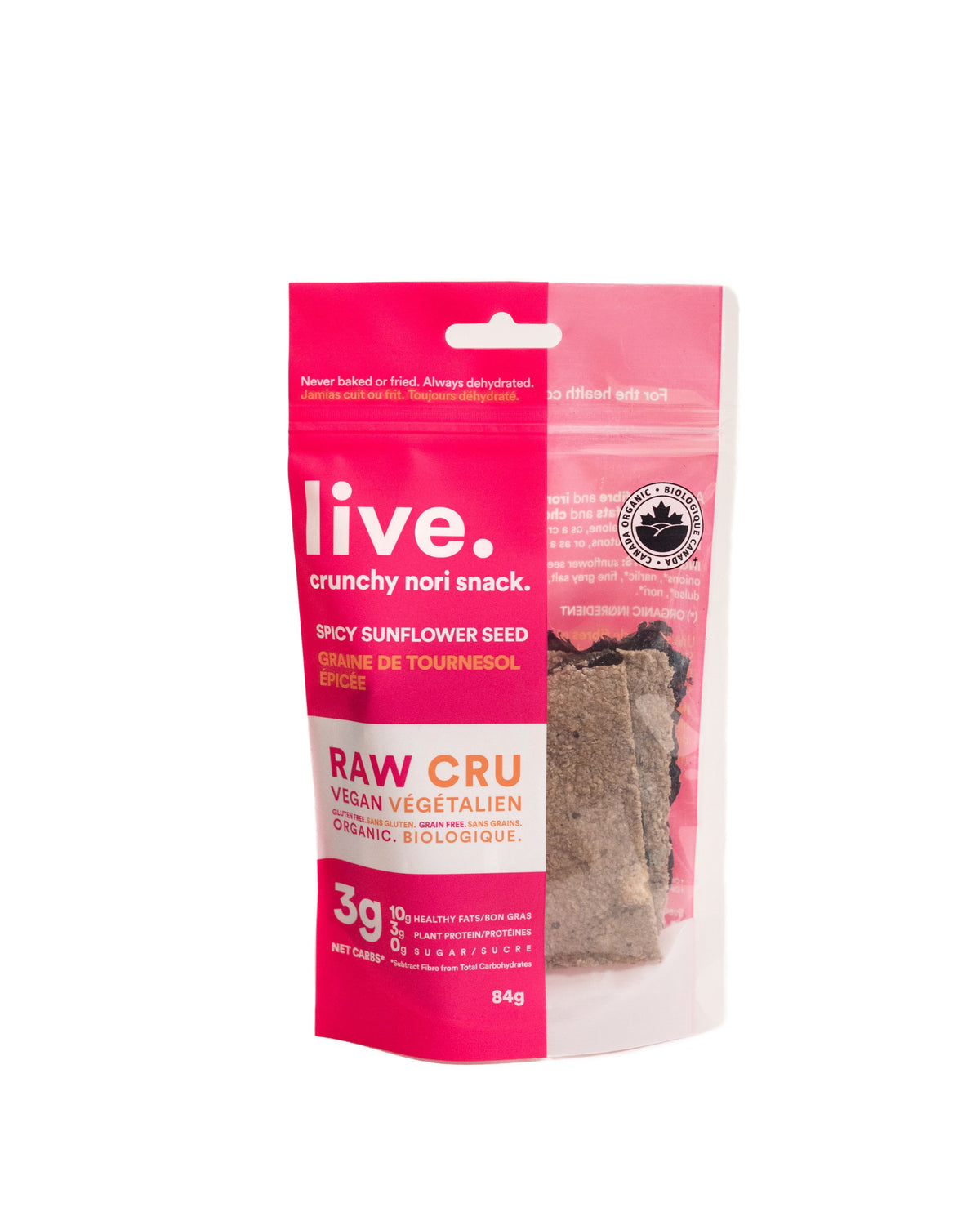 Spicy Sunflower Seed Nori - Organic