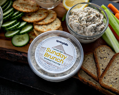 Smoked Trout Dip - Lemon-Dill - 10 x 225g