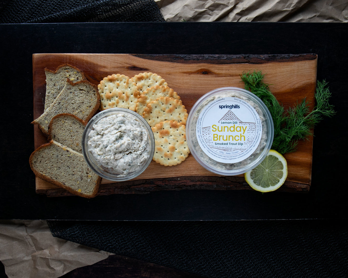 Smoked Trout Dip - Lemon-Dill - 10 x 225g