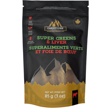 Super Greens & Liver Dog Treats
