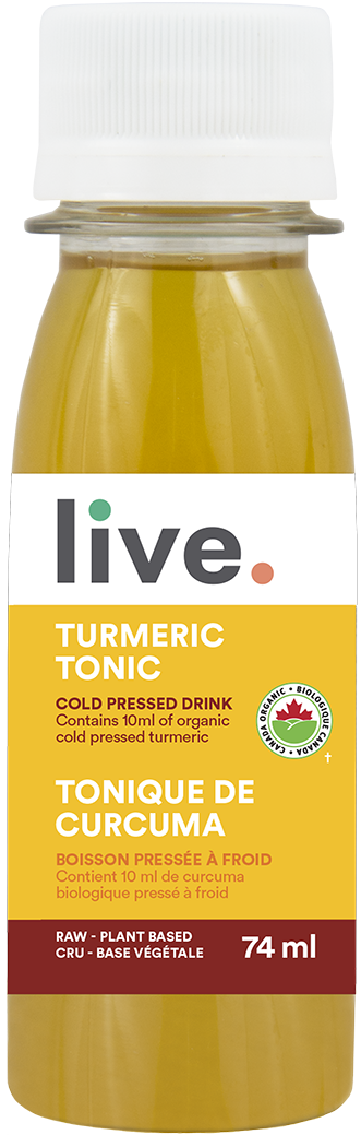 Turmeric Tonic Elixir - 6 pack - Organic