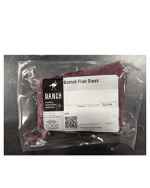 Ostrich filet steak