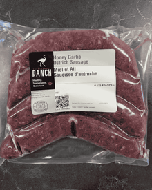 Ostrich Honey Garlic Sausage