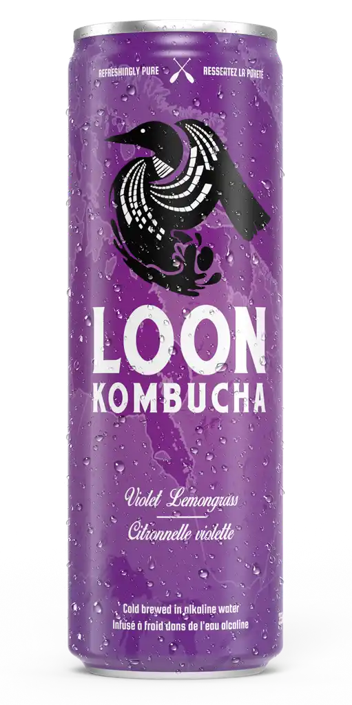 Violet Lemongrass Kombucha