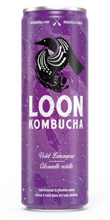 Violet Lemongrass Kombucha