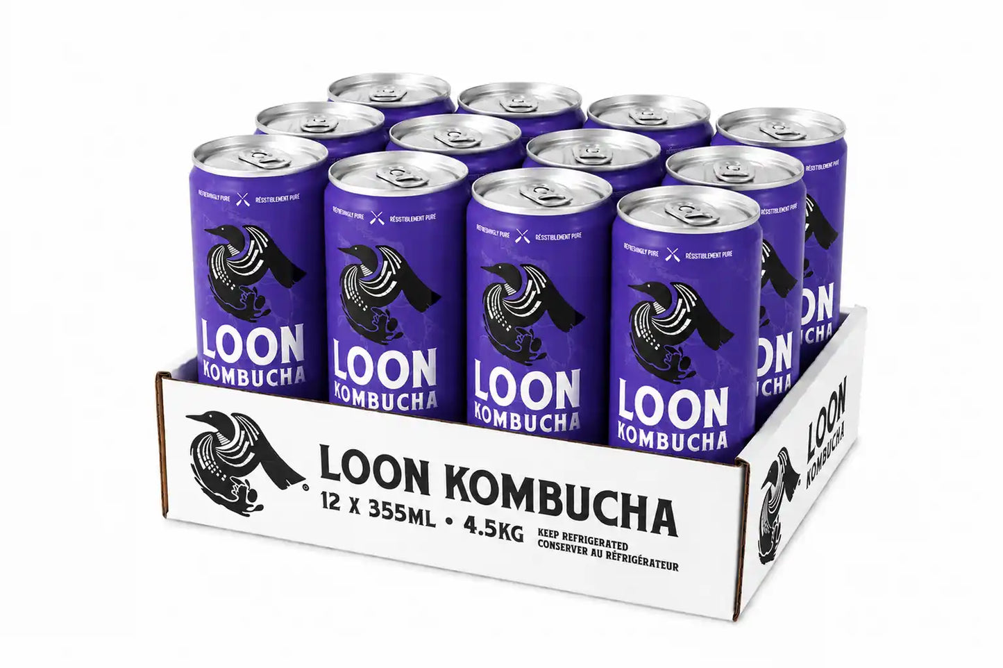 Violet Lemongrass Kombucha