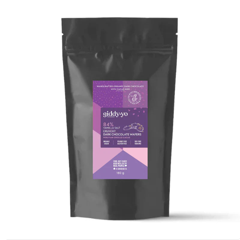 Vanilla Salt Crunchy Dark Chocolate