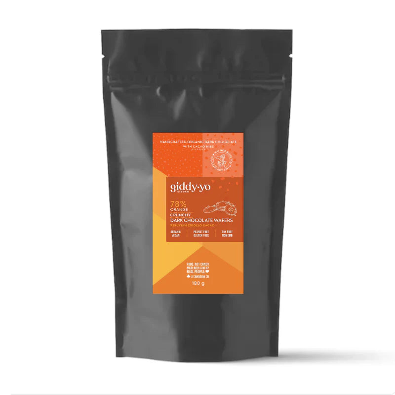 Orange Crunchy Dark Chocolate