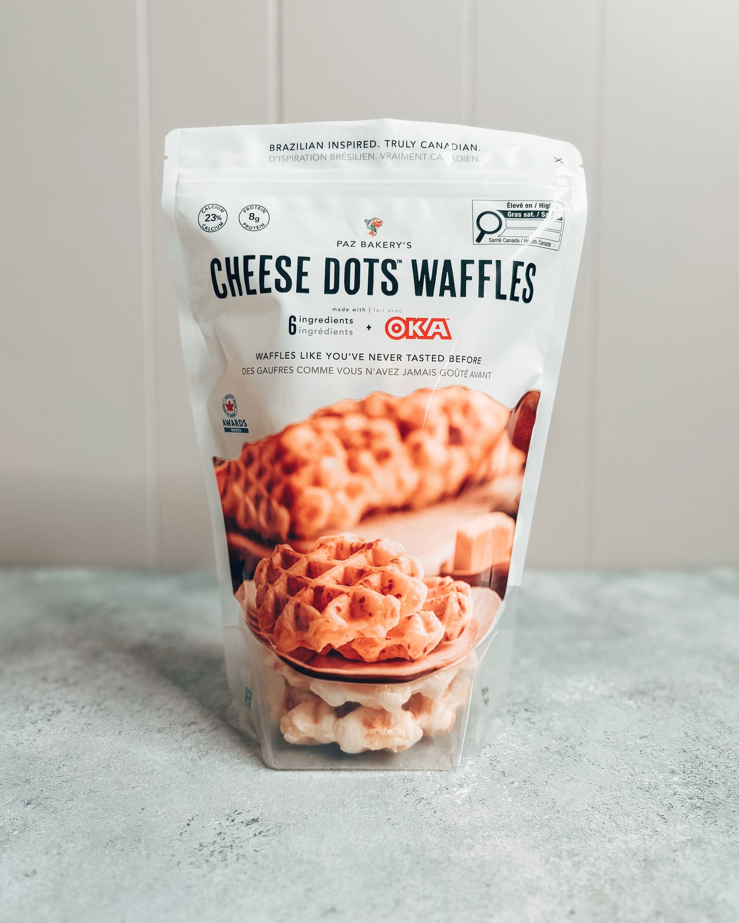 Cheese Dots Waffles