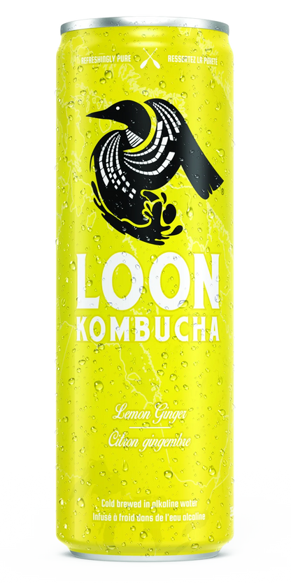 Lemon Ginger Kombucha