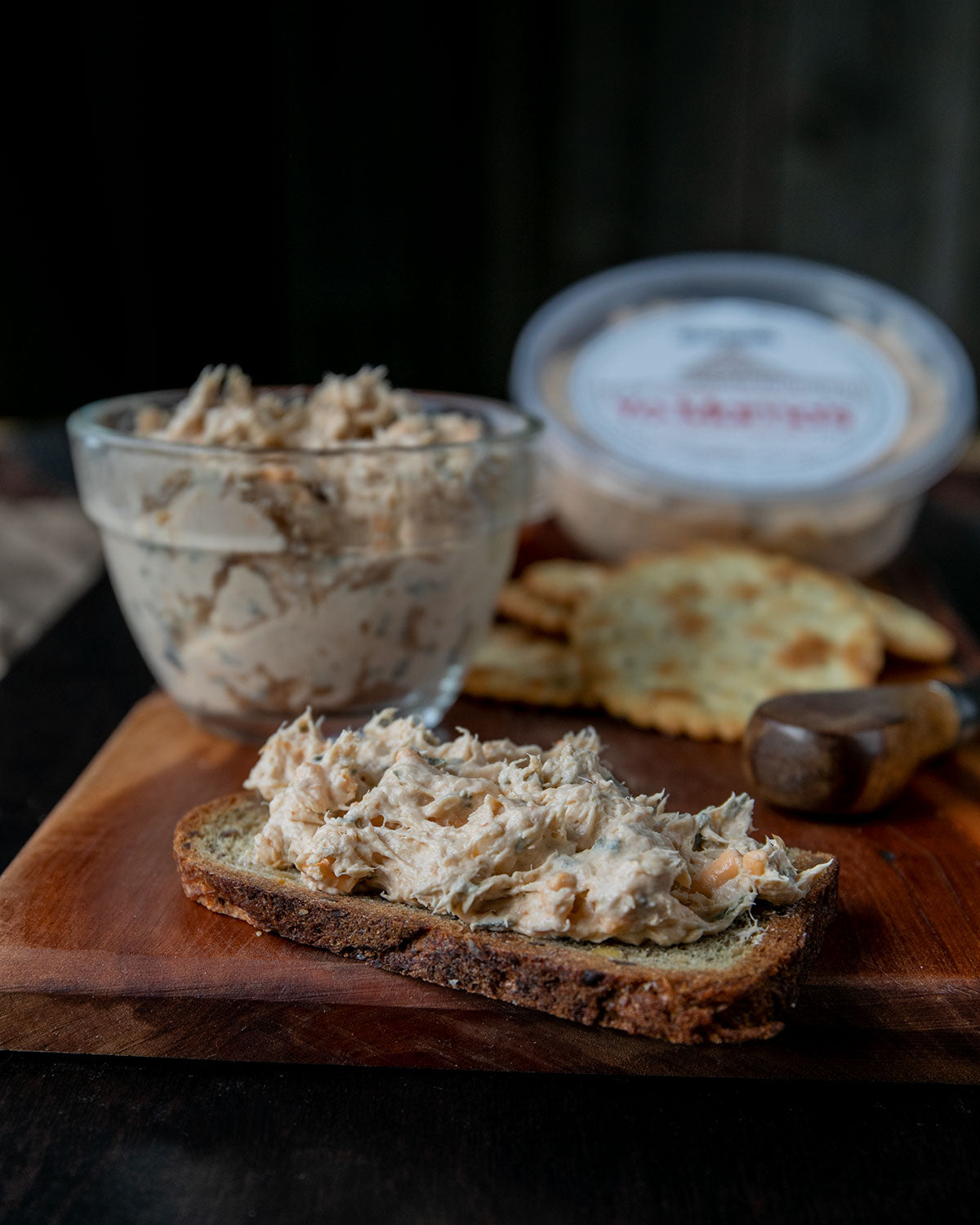 Smoked Trout Dip - Sriracha-Cheddar - 10 x 225g